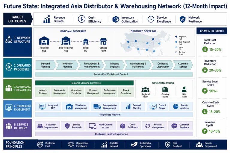 Operating — Redesigning a Regional Distribution Network Around B2B Customer Needs 