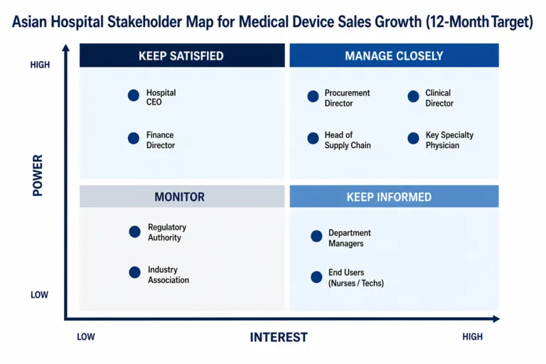 Stakeholder — Expanding a Medical Device Business Through Better Hospital Buyer Insight 