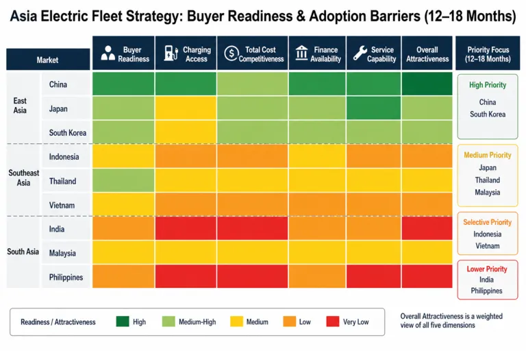 Heatmap — Turning Fleet Buyer Insight Into a Stronger Electric Vehicle Strategy 